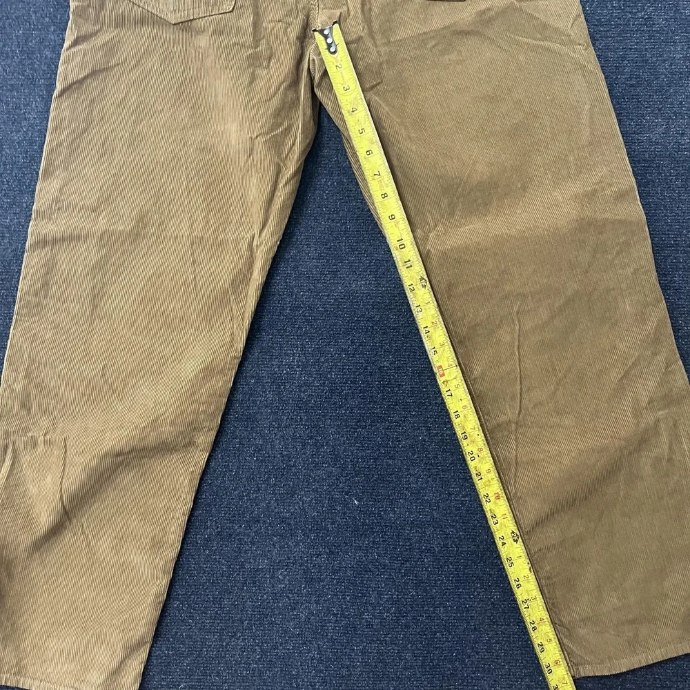 Levis 94 Baggy Pants‎ Mens 32x30 Brown Corduroy Relaxed Straight Leg Casual